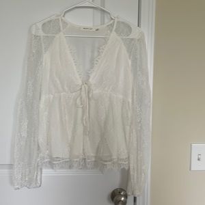 Lace babydoll top!